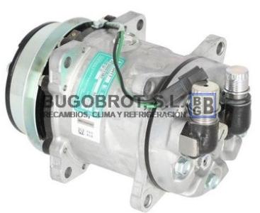 Compresor Original 51-6378 - COMP. SANDEN 5H11 A1 125MM. 12V. BOBCAT ...