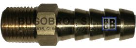 Motores condensadores 17-5005 - RACOR BOMBA DE COMBUSTIBLE 1/8" NPT ESPIGA DE 8 MM.