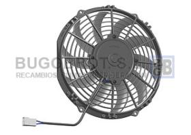 Electro ventiladores 18-09076 - ELEC. SPAL 255MM. CUR. SOP. 12V. VA11-AP7/C57S  (78-1187)