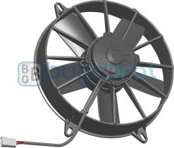 Electro ventiladores 18-9016 - ELEC. SPAL 280 MM. 5 PALAS SOP. 12V. VA03-AP70/LL-37S