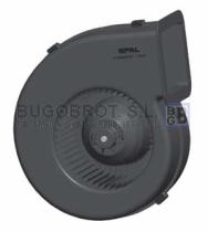 Electro ventiladores 19-4228DA - CENTRIFUGO SPAL 1 EJE DERCH. 3 VEL. 12V. (004-A42-28D)