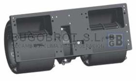 Electro ventiladores 19-8035 - CENTRIFUGO SPAL DOBLE EJE 24V. (006-B39-22)