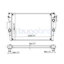 Radiadores 40-IV2057 - RADIADOR DE AGUA IVECO DAILY S 2000 TD 136 /166CV 04-