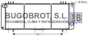 Radiadores 40-JE2016 - RADIADOR DE AGUA JEEP CHEROKEE