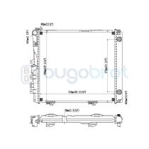 Radiadores 40-MS2072 - RADIADOR DE AGUA MERCEDES