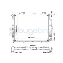 Radiadores 40-MS2228 - RADIADOR DE AGUA MERCEDES