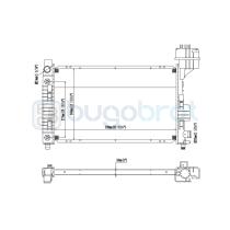 Radiadores 40-MS2248 - RADIADOR DE AGUA MB (1685000302)