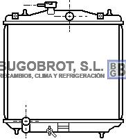 Radiadores 40-SU2021 - RADIADOR DE AGUA SUBARU VIVIO (734157)