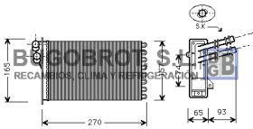 Radiadores 45-VW6173 - RADIADOR DE CALEFACCION AUDI-SEAT-VW