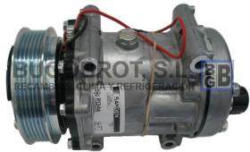 Compresor estándar 50-4641 - COMPRESOR SD7H15 H-R P6 119MM.12V (SUJECCIÓN DIRECTA)