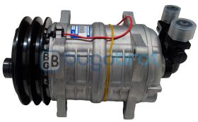 Compresor estándar 50-55011Q - COMPRESOR QUE QP-15XS V-O 2A  135 MM  12 V.  R-404-A