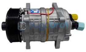 Compresor estándar 50-55122Q - COMPRESOR QUE QP-15XS H-O P-8 123MM. 12V R-404-A