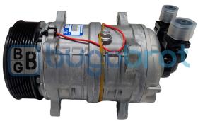 Compresor estándar 50-56121Q - COMPRESOR QUE QP-16XS V-O P8  123 MM.  12 V.  R-404-A  PL/SL