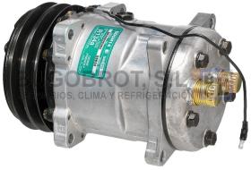 Compresor estándar 50-6630S - COMPRESOR SD5S14  H-O  2A  132 MM.  12 V.