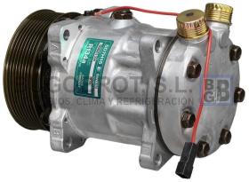 Compresor estándar 50-7850 - COMPRESOR SD7H15  V-R  P8  119 MM.  12 V.