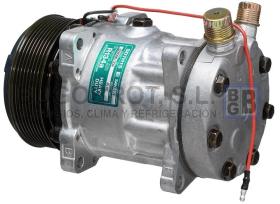 Compresor estándar 50-8028 - COMPRESOR SD7H15  V-O  P-8 119MM. 12 V. = 50-8230