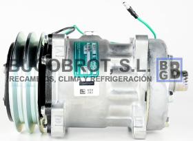 Compresor estándar 50-8098 - COMPRESOR SD7H15  H-R  2A 132MM. 24 V. (MD)