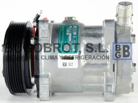 Compresor estándar 50-8229X - COMPRESOR SD7H15  V-O P-6 119MM. 12 V. "JE"  BGBQA