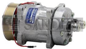 Compresor estándar 50-8256HR - COMPRESOR SD7L15 P8 119 MM. H-R 12 V. R-404-A