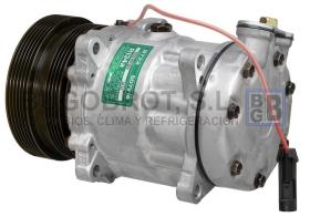 Compresor Original 51-1012 - COMP. SD-7V16 V-BRIDA P6+4 130 MM. (G. FIAT 60601092)