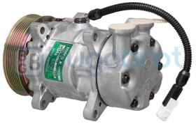 Compresor Original 51-1412 - COMP. SD6V12  V-B  P6  124 MM.  (PSA  6453CN)
