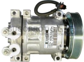 Compresor Original 51-4851 - COMP. SD7H15  L-B  P6  141 MM. 12 V.  (JEEP CHEROKEE)