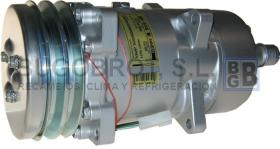 Compresor Original 51-5708 - COMP. SD510 A2 132 MM. 12V. H-O (KB) NEW HOLLAND (8397217)