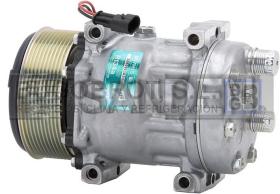 Compresor Original 51-6020 - COMP. SD7H15 P10  119 MM. 12V. NEW HOLLAND (87709773) KG