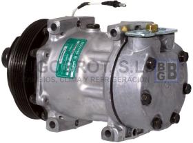 Compresor Original 51-7827 - COMP.  SD7H15  V-B  P5  133 MM.  (R. TWINGO  7700860997)