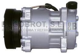 Compresor Original 51-7901 - COMP. SANDEN 7H15 V-R P6 120 MM. (OPEL ASTRA)