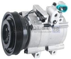 Compresor Original 51-HY86008 - COMP. HALLA HS18 P6 128MM (HYUNDAI TUCSON)