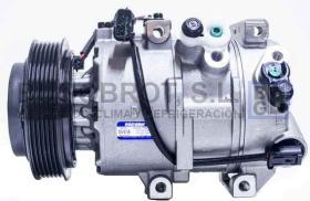 Compresor Original 51-HY86031 - COMP. DOOWON DVE16  PV6 119MM. HYUNDAI IX35  (977012S500)