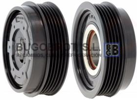 Embragues 52-00185 - POLEA COMPRESOR DENSO 6SEU16C P5 100 MM. MERCEDES