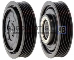 Embragues 52-00187 - POLEA COMPRESOR DENSO 6SEU14C P6 110MM. (6Q0 SERIES)