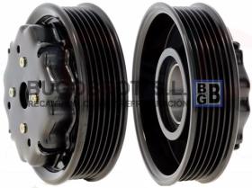 Embragues 52-22179 - POLEA COMP. DENSO 7SEU16C  P6  116 MM. (DRIVER 1ª GEN.)