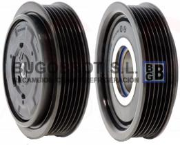 Embragues 52-27953 - POLEA COMPRESOR MERCEDES PV6  115 MM.