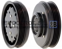 Embragues 52-27955 - POLEA COMPRESOR DENSO 7SEU16C P4 114MM. (G. VW) = 52-30166