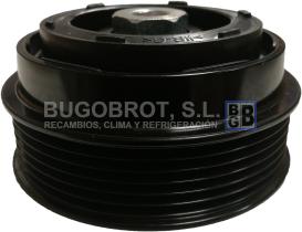 Embragues 52-39715 - POLEA COMPRESOR DENSO 7SEU17C PV6 100MM. MB / T5 (52X35X20)