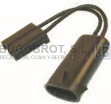 Bobinas 53-0137 - CONECTOR PARA COMPRESOR GM (FASTON M - 2 PIN 8 MM. H)