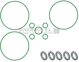 Juntas 58-2133 - JGO. JUNTAS COMP.  (DENSO 10P13C/10P15C)