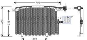 Condensador 62-AI5115 - CONDENSADOR AUDI 100