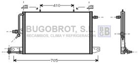 Condensador 62-AI5117 - CONDENSADOR AUDI 100/A6  (4A0260403AB)