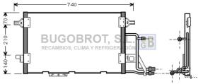 Condensador 62-AI5137 - CONDENSADOR AUDI A4/A6