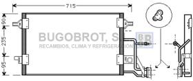 Condensador 62-AI5173 - CONDENSADOR AUDI A4 2.5 TDI V6 98