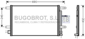 Condensador 62-AI5238 - CONDENSADOR AUDI A4 8E0260401Q