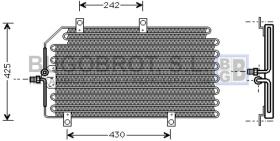 Condensador 62-AL5065 - CONDENSADOR ALFA ROMEO COUPE/SPIDER/2.0 16 VTS
