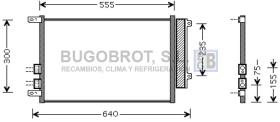 Condensador 62-AL5088 - CONDENSADOR ALFA ROMEO 147