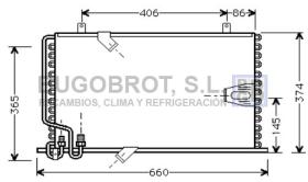 Condensador 62-BW5184 - CONDENSADOR BMW - -5- E34