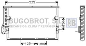 Condensador 62-BW5191 - CONDENSADOR BMW E 36 SERIE 3 TDS