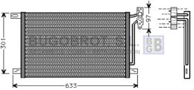 Condensador 62-BW5215 - CONDENSADOR BMW E 46  SERIE 3